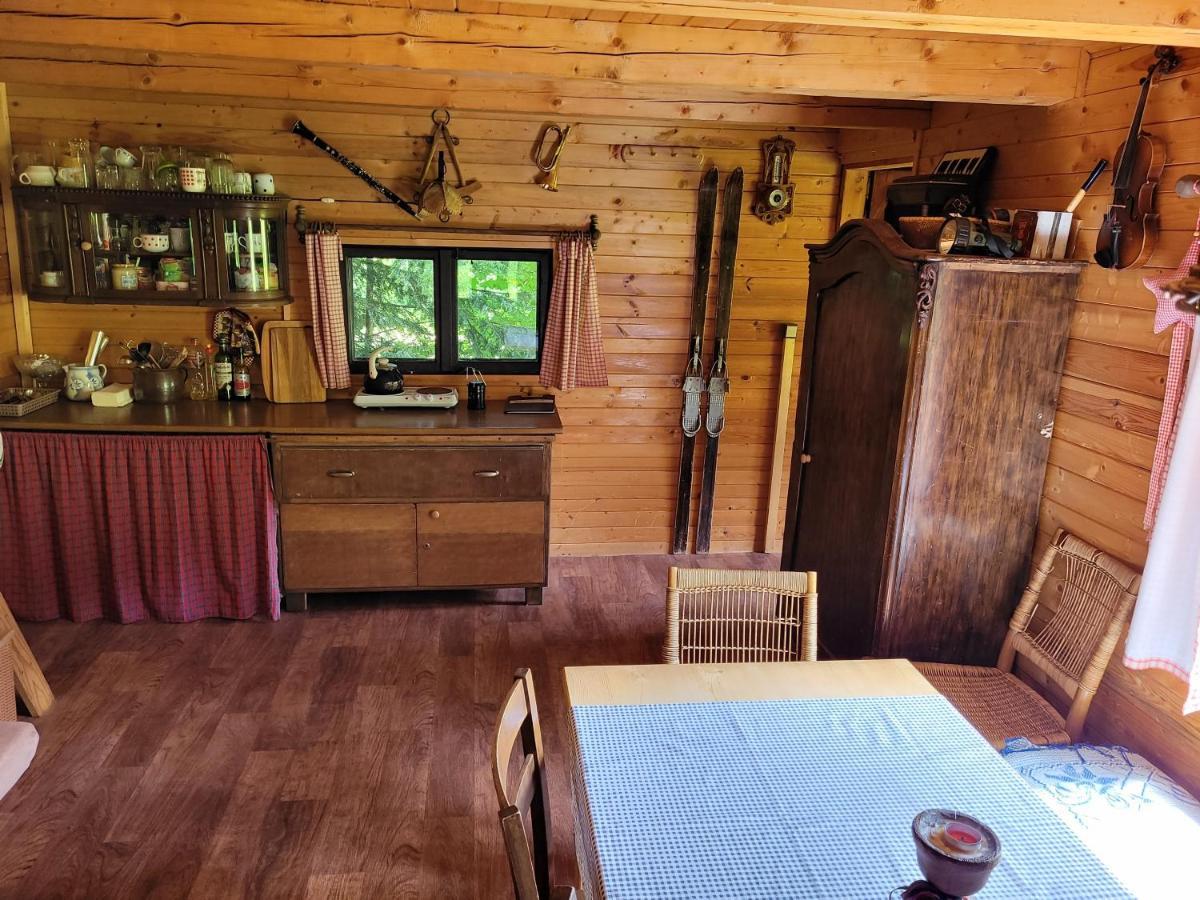 Srub Na Svahu Sjezdovky V Radvanicich Radvanice  Extérieur photo