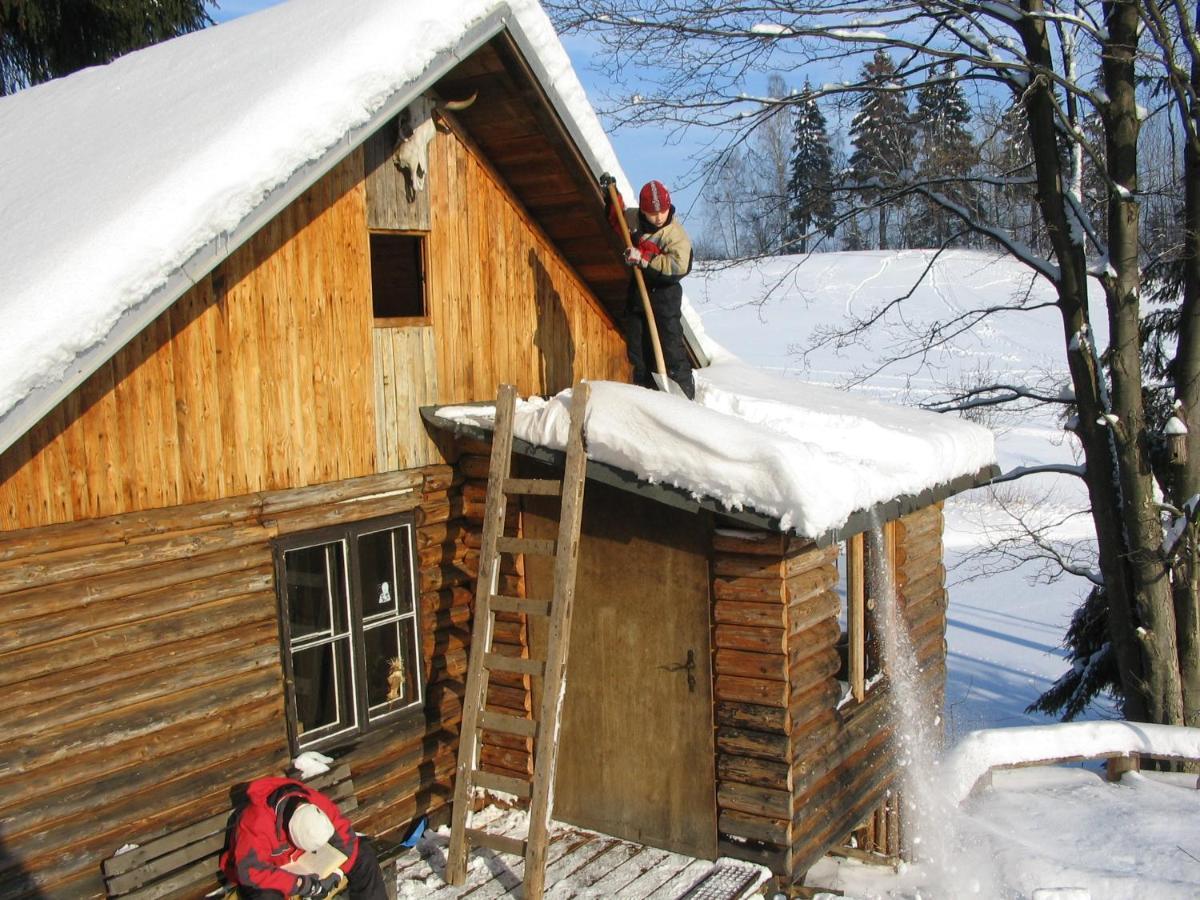 Srub Na Svahu Sjezdovky V Radvanicich Radvanice  Extérieur photo